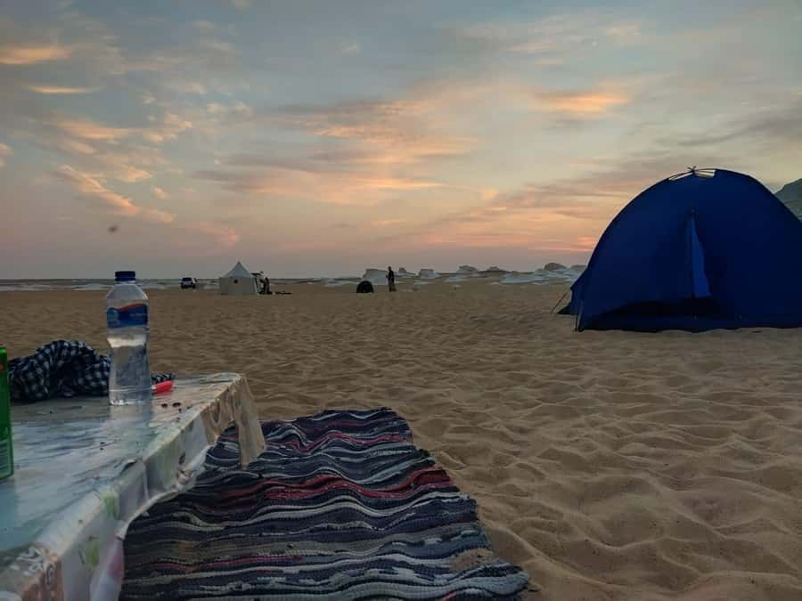 Cairo: Bahariya Oasis & White Desert 3-Day Private Adventure - Green Spring and the White Desert’s limestone shapes