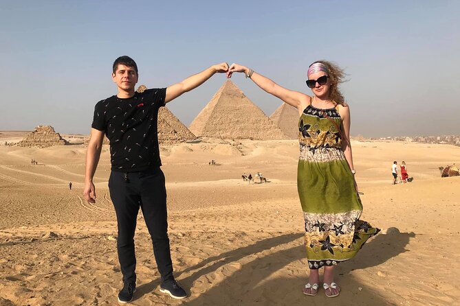 Cairo By Big Bus full day From Hurghada (Pyramids-sphinx-Egyptian Museum-Lunch) - Meeting the Great Sphinx