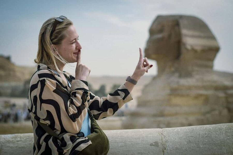 Cairo Day Tour: Pyramids, Museum, Camel Ride & Local Lunch - An Egyptian lunch between major sights