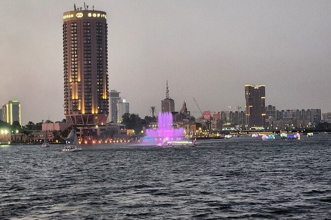 Cairo dinner cruise in Nile River ,Belly Dance and Tanura Show - From Cairo streets to your private table