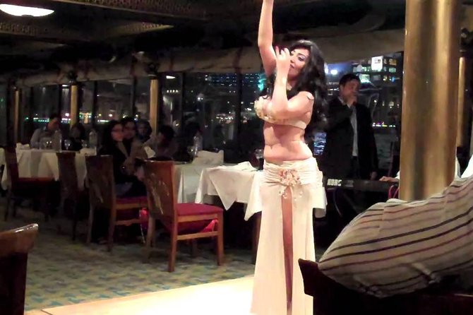 Cairo Dinner Cruise on the River Nile with Belly Dancing Show - Pickup from Cairo or Giza