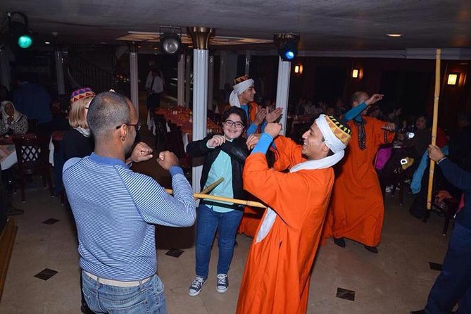 Cairo Dinner Cruise show with belly dancer show on Nile river - The 6 pm hotel pickup keeps the evening easy