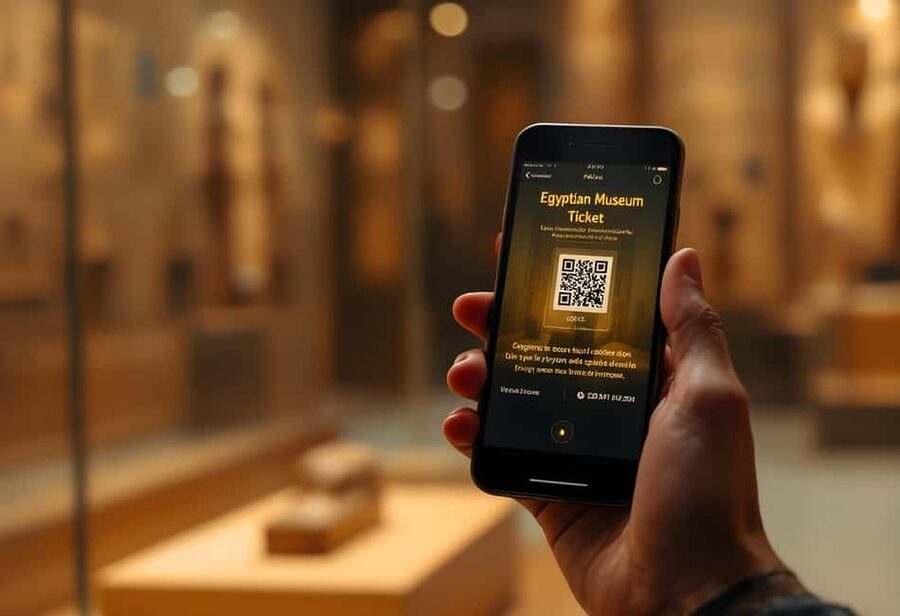 Cairo: Egyptian Museum of Antiquities online QR Ticket - Getting the QR ticket right