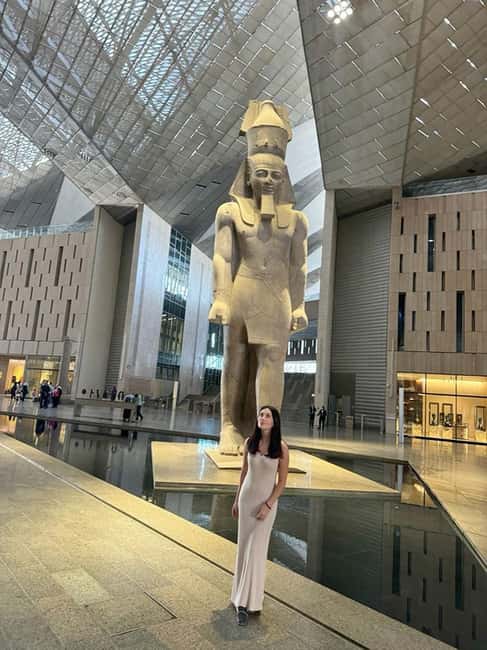 Cairo: Entry Ticket and Guided Tour of Grand Egyptian Museum - Walking the Grand Staircase through Egypt’s dynasties