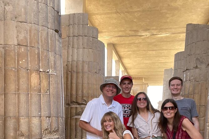 Cairo: Giza Pyramid, Sakkara & Dahshur Full Day Private Tour - Saqqara and Djoser’s Step Pyramid