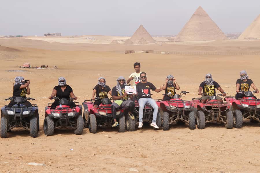 Cairo: Giza Pyramids Tour with Quad Bike Safari & Camel Ride - What the $100 price really covers