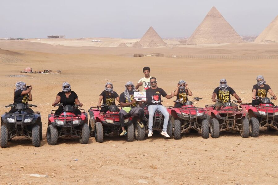 Cairo: Giza Pyramids Tour with Quad Bike Safari & Camel Ride - Guides can shape the whole day