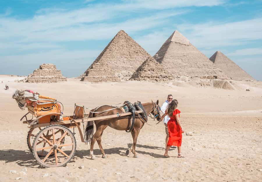 Cairo: Half Day Pyramids Tour by Camel or Horse Carriage - The Great Pyramid: the main event