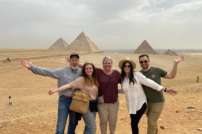 Cairo Layover Giza Pyramids & Sphinx with private tour Guide - Khufu, Khafre, and Menkaure in one visit