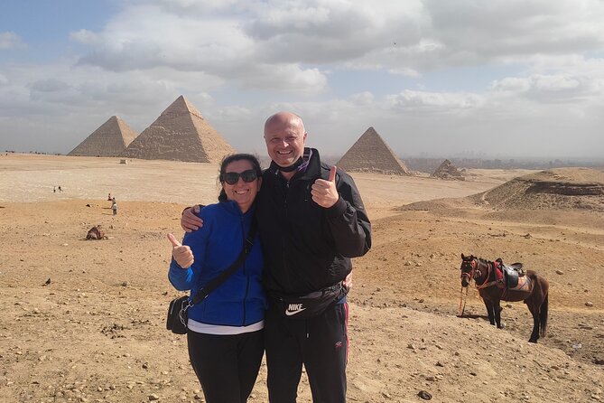 Cairo Layover Giza Pyramids & Sphinx with private tour Guide - Timing, airport pickup, and the main drawback
