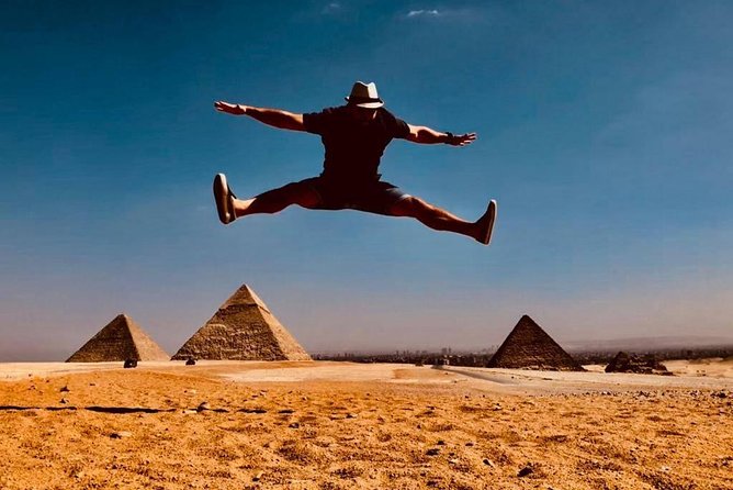 Cairo Layover Tours To Giza Pyramids Memphis Sakkara Dahshur Pyramids And Bazaar - Ancient Memphis and the colossus of Ramses II