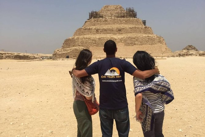 Cairo Layover Tours To Giza Pyramids Memphis Sakkara Dahshur Pyramids And Bazaar - Guides, drivers, and the private touring style