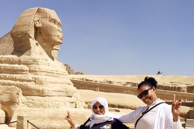 Cairo Layover Tours Visit Giza Pyramids Memphis Sakkara Dahshur Pyramids & Bazaar - Memphis adds statues and an ancient capital