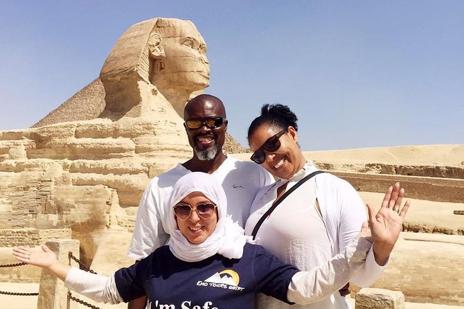 Cairo Layover Tours Visit Giza Pyramids Memphis Sakkara Dahshur Pyramids & Bazaar - Service details that affect the day