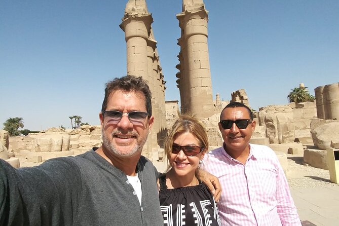 Cairo : Luxor East and West Banks Tour by Overnight Sitting Train Rounded trip - Luxor Temple after the heat of the day