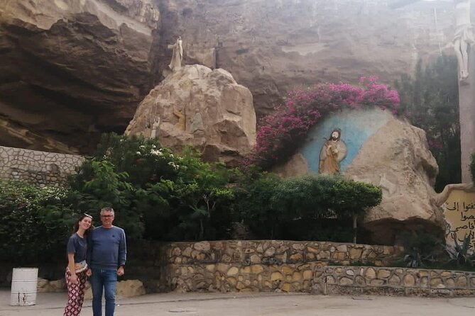 Cairo Old Coptic Church and Monastery St Simon Cave Church - The road to Garbage City and Mokattam Mountain