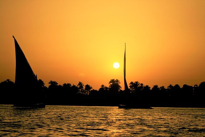Cairo Private Felucca OnThe Nile River With Pickup and Soft Drink - The felucca itself, and the motorboat concern
