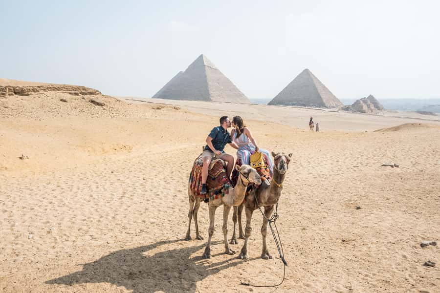 Cairo: Private Half-Day Pyramids Tour with Photographer - The Sphinx gives the visit its mythic finish