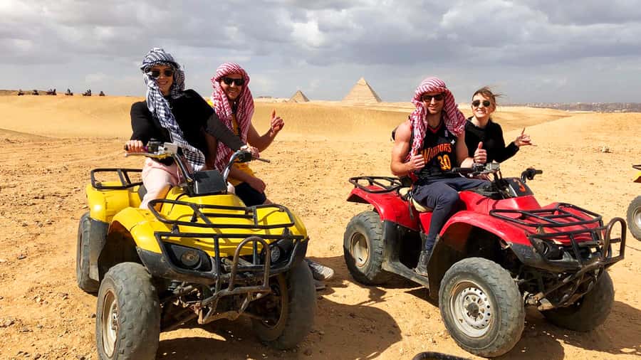 Cairo: Private Quad Bike Desert Tour with Pyramids & Sunset - Key points to know before you book