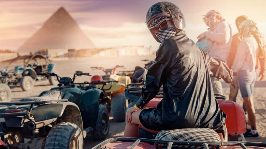 Cairo: Private Quad Bike Desert Tour with Pyramids & Sunset - Why the $40 price can be good value