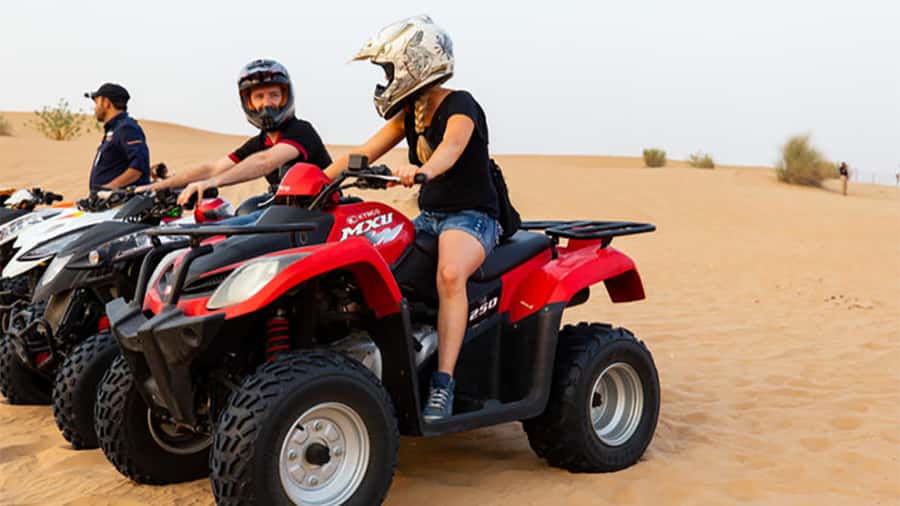 Cairo: Private Quad Bike Desert Tour with Pyramids & Sunset - Safety, crowding, and the guide’s role