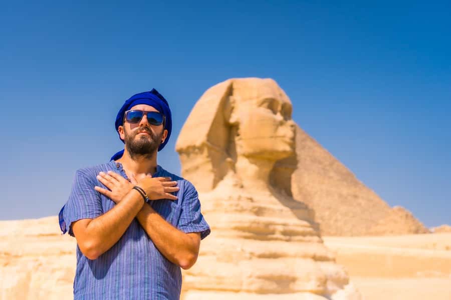 Cairo: Private Tour to Giza Pyramids with Camel Ride & Lunch - Egyptian lunch with a view of the plateau