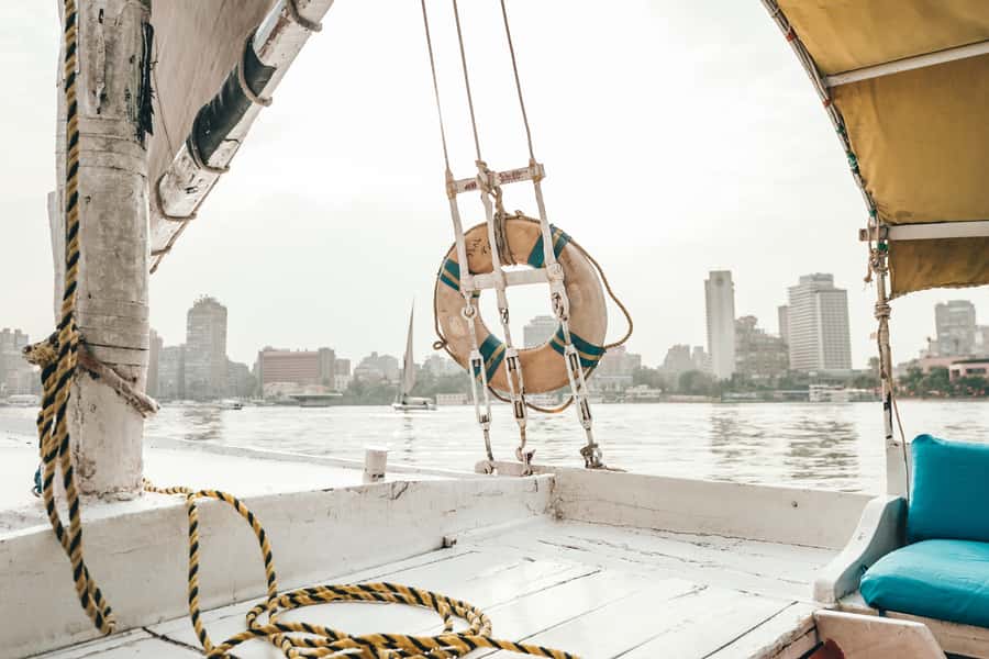 Cairo: Pyramids and Sphinx Tour with River Nile Felucca Ride - The Nile felucca ride