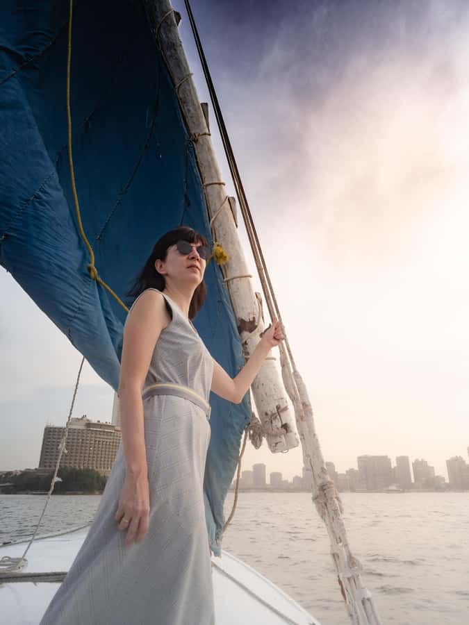 Cairo: Pyramids and Sphinx Tour with River Nile Felucca Ride - Pickup, traffic, and the five-hour schedule