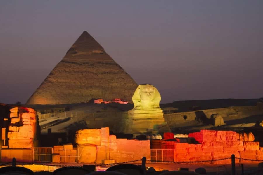Cairo: Pyramids of Giza Sound & Light Show with City Tour - What the Sound and Light Show actually offers