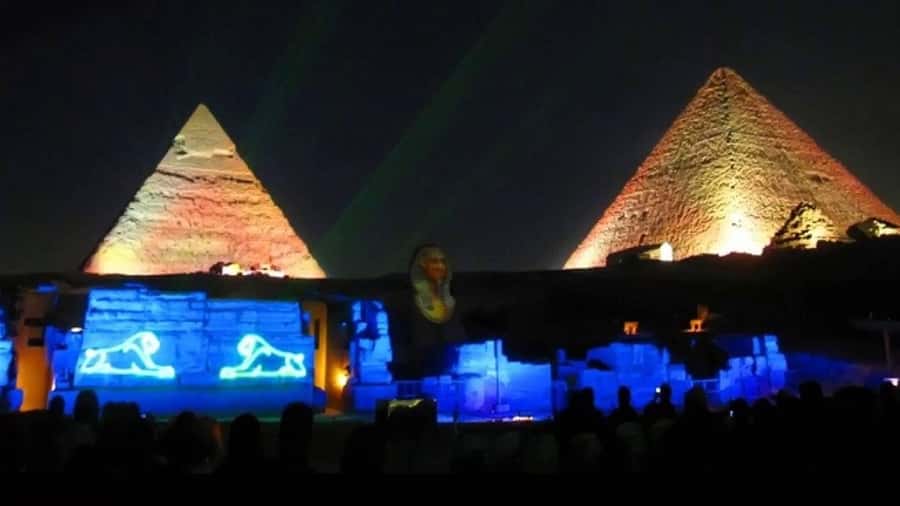 Cairo: Pyramids of Giza Sound & Light Show with City Tour - A private guide changes the Cairo portion