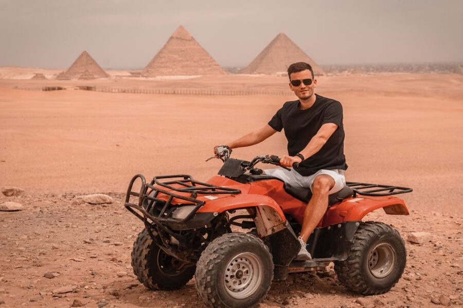 Cairo: Pyramids Quad Bike Adventure & Optional Camel Ride - Guides, drivers, and the human side of the tour