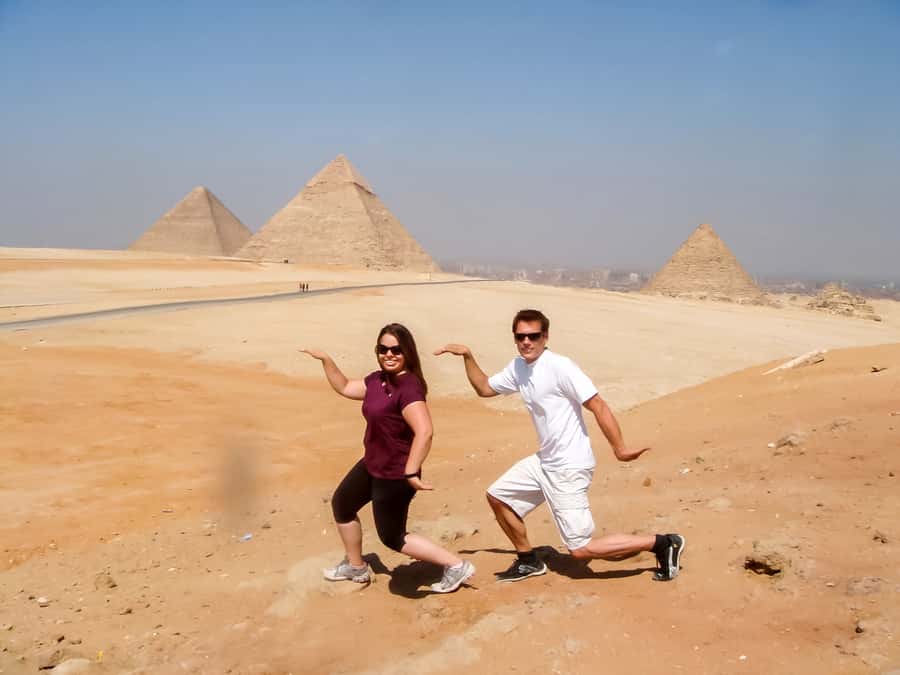 Cairo: Pyramids, Sakkara & Memphis Tour with Lunch - Giza Pyramids, the three royal tombs
