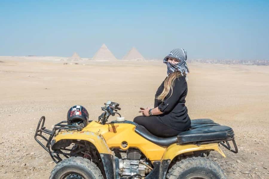 Cairo: Pyramids, Sphinx, and Camel Ride, with ATV Option - Key points at a glance