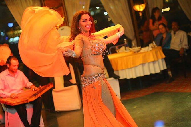 Cairo's Nile Cruise entertainment belly dancer&Tanora show&Dinner - What the two-hour sailing feels like