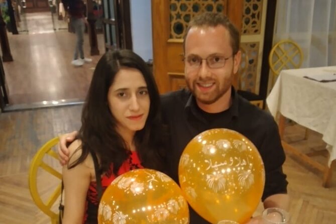 Cairo's Nile Cruise entertainment belly dancer&Tanora show&Dinner - Dinner at your own table