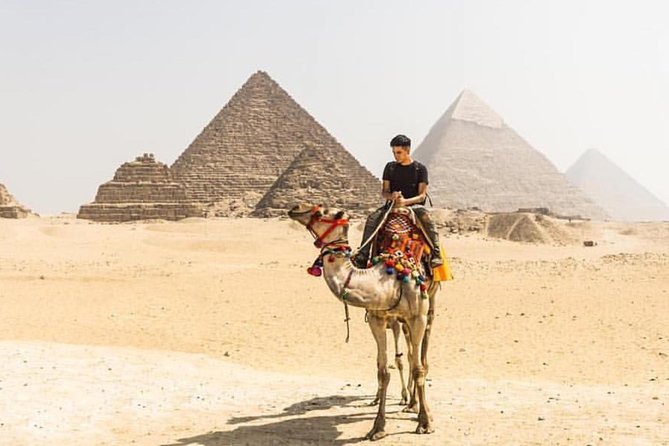 Cairo Stopover Tour with Giza Pyramids, Sphinx, Egyptian Museum, and Old Cairo - Giza Pyramids: your first major stop