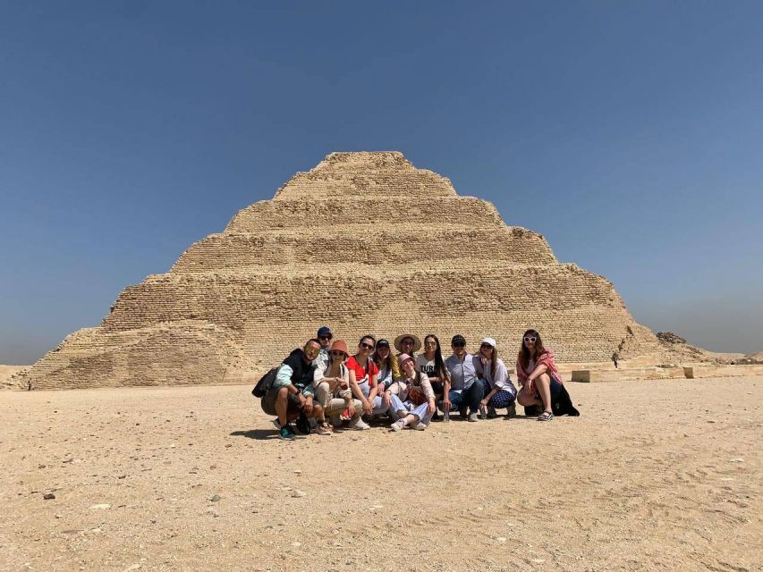 Cairo: Trip Pyramids, Sakkara, & Memphis Tour with Lunch - The Sphinx and Valley Temple