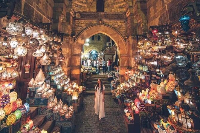 Cairo VIP Guided Tour to Khan El-Khalili Market with Lunch - Merit Bazaar and personalized names