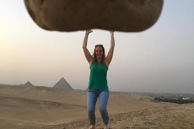 Camel Ride around Giza Pyramids Sunset or Sunrise or any time - What the private format really gives you