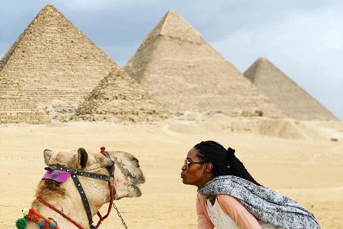 Camel Ride around Giza Pyramids Sunset or Sunrise or any time - How this works for a 24-hour Cairo stop