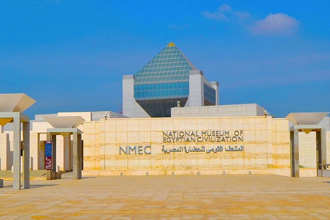 Civilization Museum, The Pyramids of Giza and Sphinx with launch - From the museum to the Pyramids of Giza