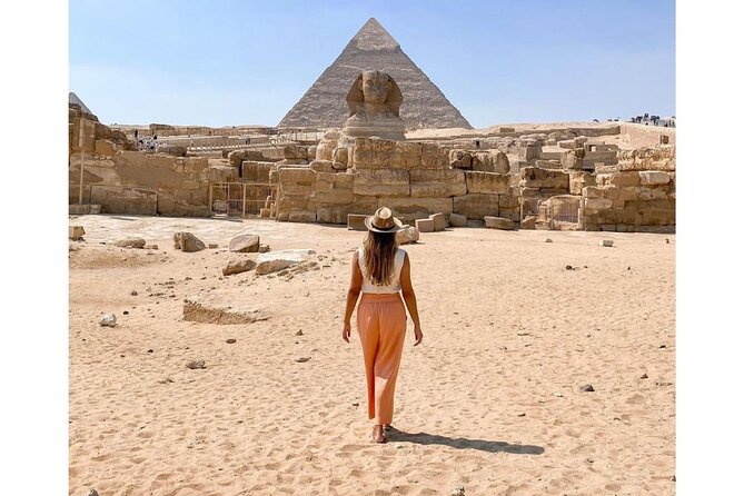 comfort Day tour to Giza pyramids & sphinx, saqqara and Memphis - Lunch, water, and the $115 price