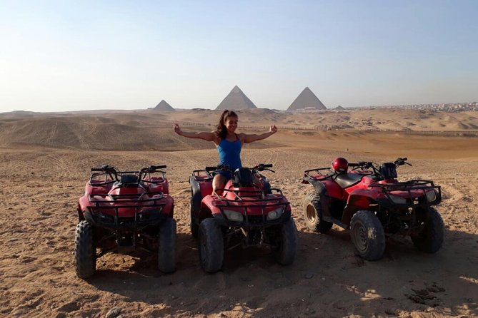 Custom Tour to Giza Pyramids and Desert ATV - The Giza Plateau puts the monuments in context