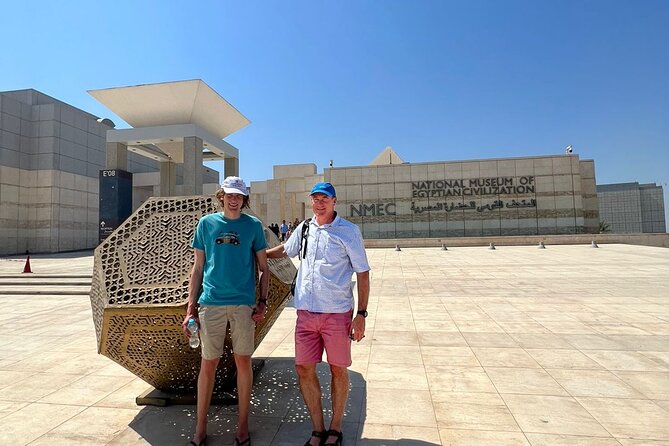 Day tour at The National Museum of Egyptian Civilization - The mummy collection and unusual leather exhibit