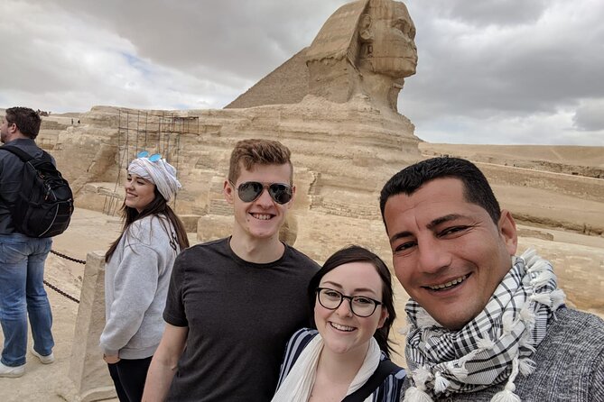 Day Tour To Giza Pyramids, Great Sphinx, Saqqara Pyramids & Memphis Capital - The Great Sphinx deserves more than a quick photograph