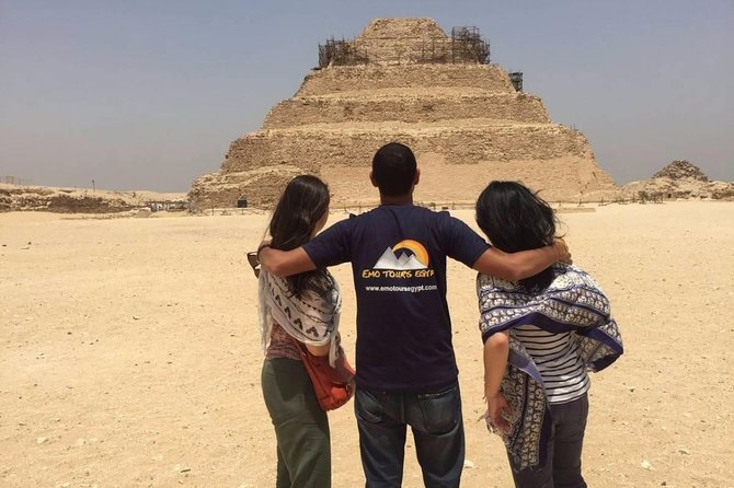 Day Tour to Giza Pyramids Memphis City Dahshur and Saqqara Pyramids - Dahshur shows how the pyramid shape developed