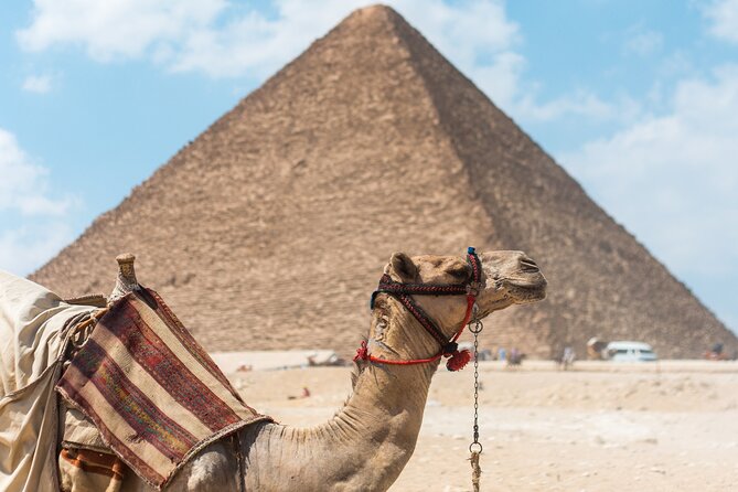 Day Tour To Giza Pyramids With Camel Ride And Egyptian Museum In Cairo - The Sphinx and Chephren’s Valley Temple