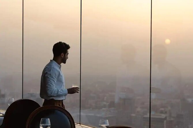 Dinner between clouds by full rotating restaurant - A dinner above Cairo, not just another restaurant meal