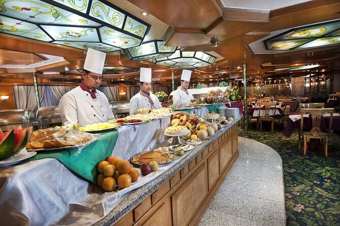 Dinner Cruise on the Nile River in Cairo with Entertainment - Seeing Cairo from the open terrace