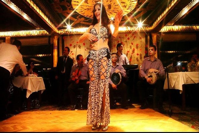 Dinner Cruise on the Nile River with Buffet, Cultural Show and Private Transfer in Cairo - Boarding the boat and finding the best view